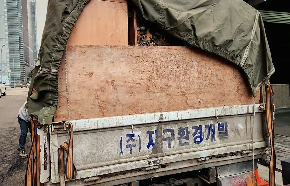 서울 중구 오피스텔 폐기물 수거 작업 전후 6